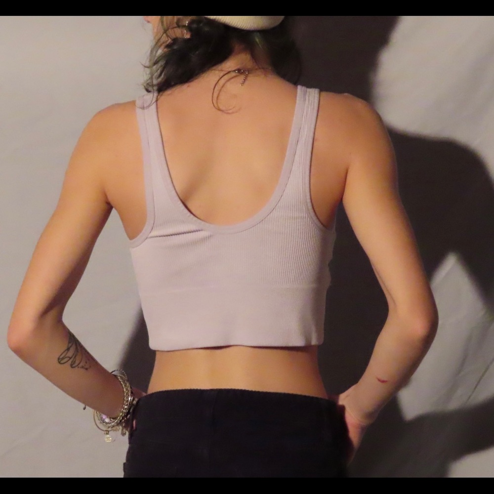 victoria’s secret/pink sports bra (thrifted)